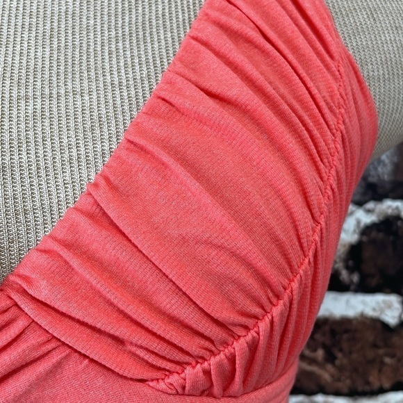 Lululemon Tank Top Women's 6 Orange Sleeveless V-Neck Athletic Shirt - Picture 9 of 14